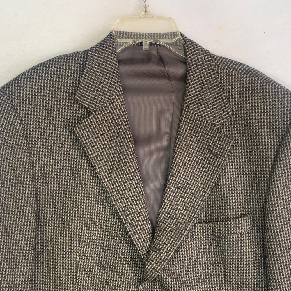 Ermenegildo Zegna Soft Pure Cashmere Blazer Jacket Mens 42R Brown‎ Sport Coat - Picture 3 of 11
